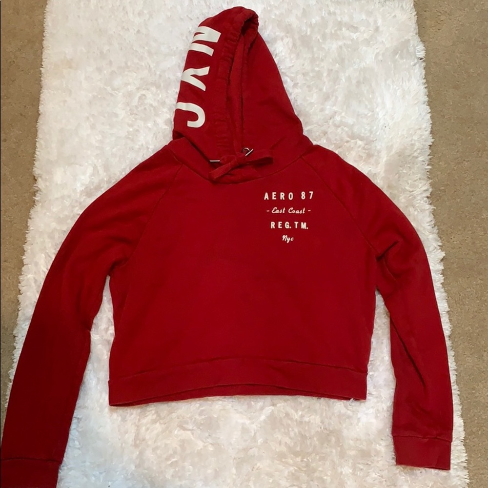 Aeropostale cropped sweatshirt